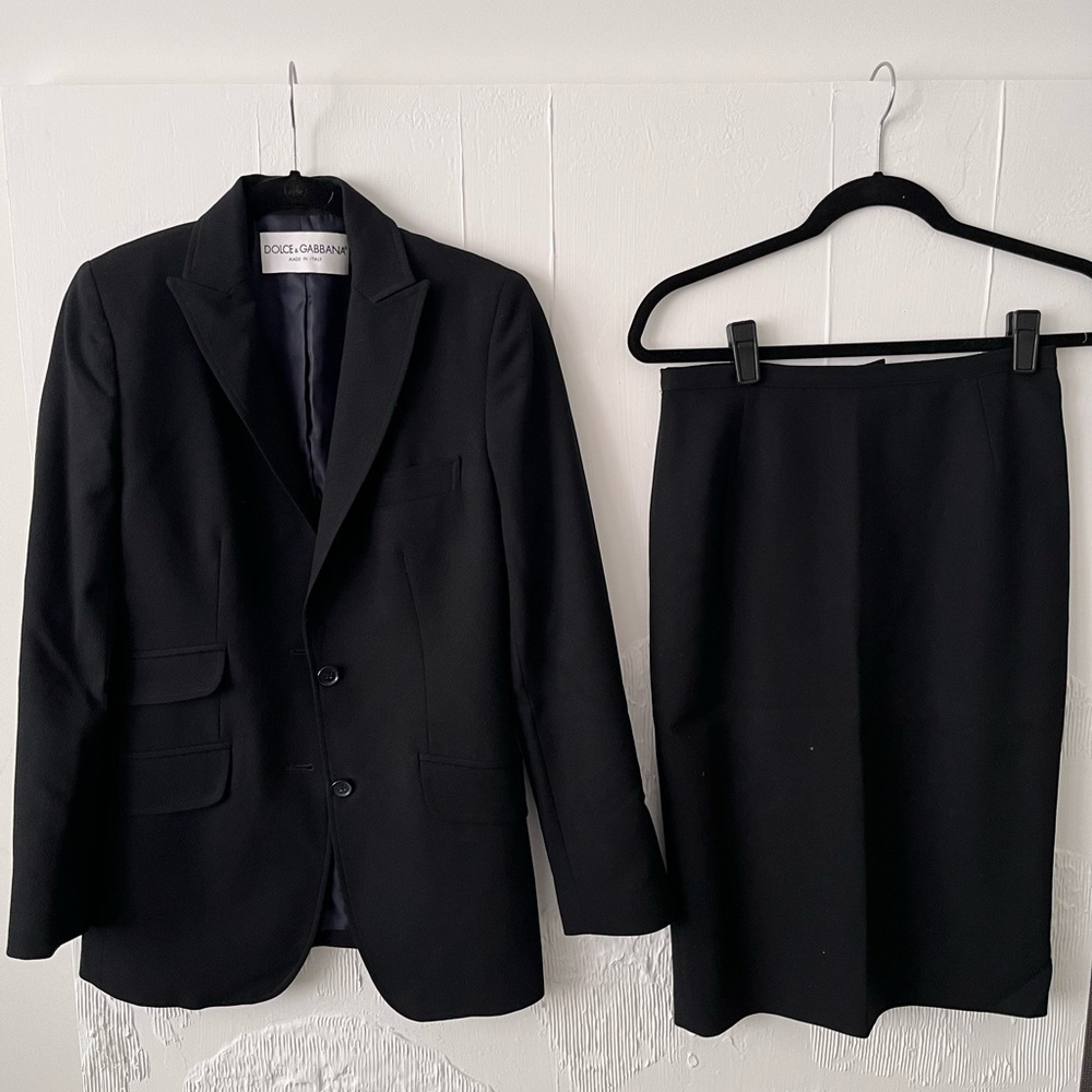 Dolce & gabbana skirt suit